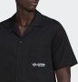 Adidas Originals Heren Twill Overhemd uit Trend Pack Zwart Heren - Thumbnail 5