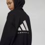 Adidas Originals Basketball Fleece Hoodie Hoodies Kleding schwarz maat: L beschikbare maaten:M L XL - Thumbnail 4