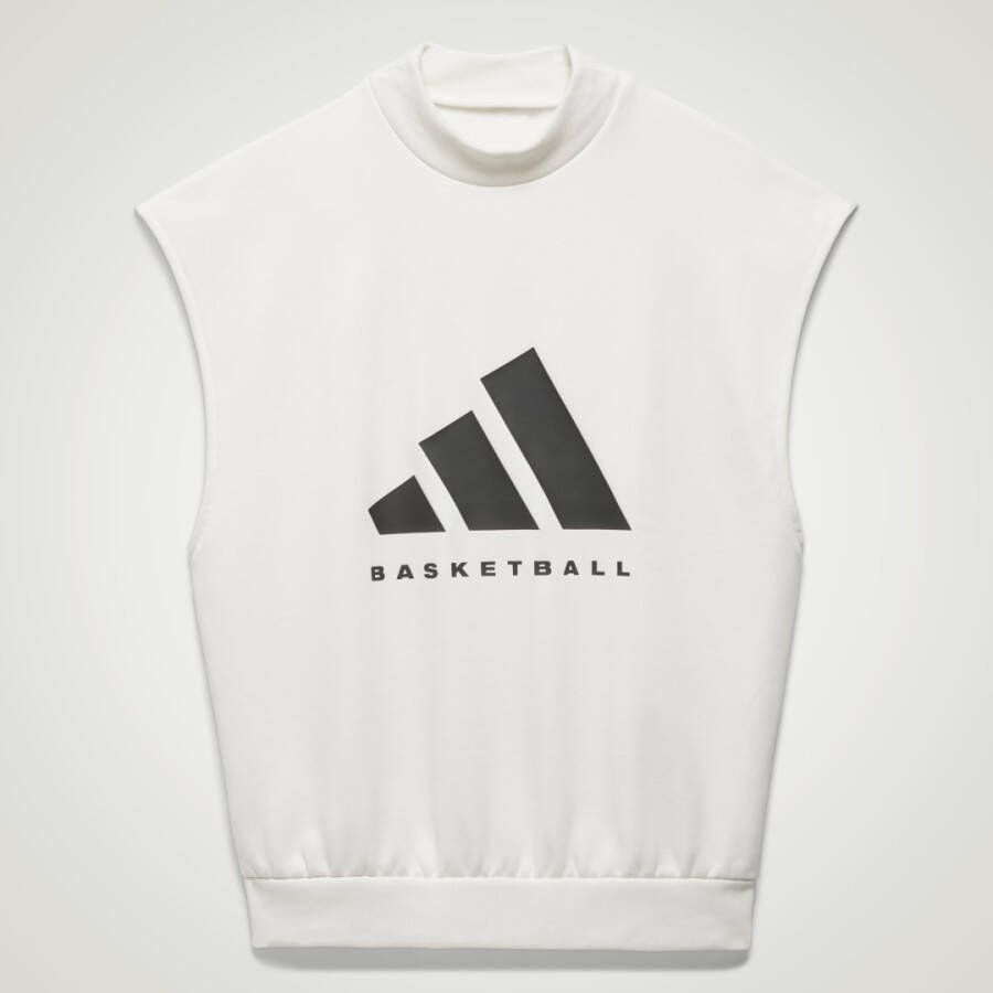 Adidas Performance adidas Basketball Mouwloos Sweatshirt
