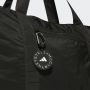 Adidas by stella mccartney Zwarte gerecyclede polyester tas met wit bedrukt logo Black Dames - Thumbnail 6