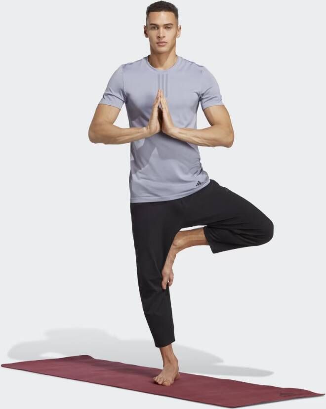 Adidas Performance AEROKNIT Yoga Base Naadloos Training T-shirt