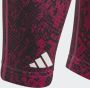 Adidas Perfor ce AEROREADY Animal-Print Optime 7 8 High-Rise Pocket Legging - Thumbnail 4
