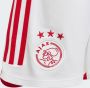 Adidas Perfor ce Junior Ajax Amsterdam 23 24 voetbalshort thuis Sportbroek Wit Polyester 128 - Thumbnail 4