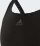 Adidas Performance Infinitex 3-stripes zwart Sportbadpak Meisjes Polyester 110 - Thumbnail 6