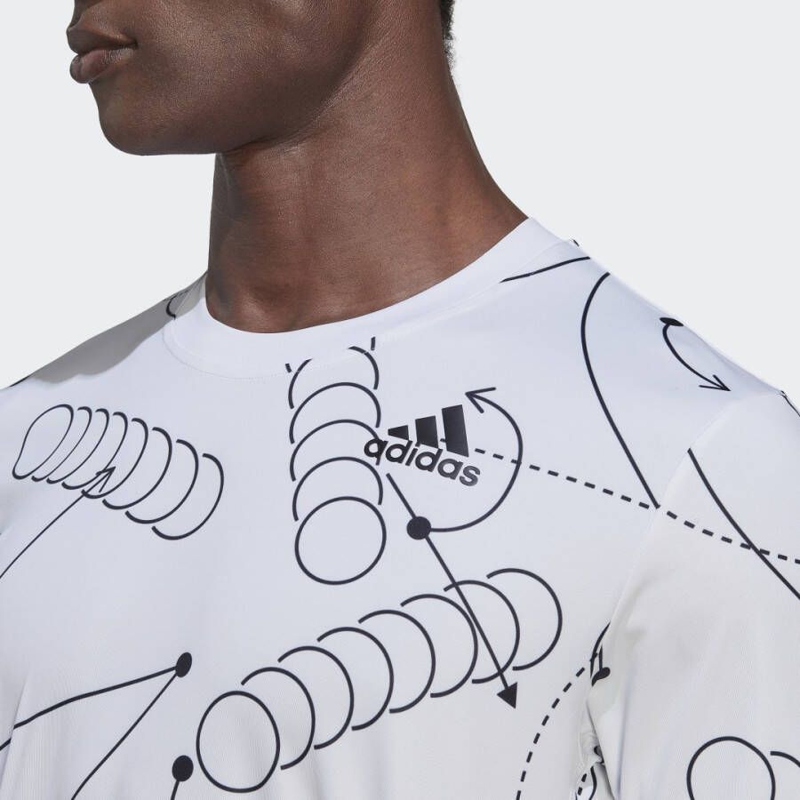 Adidas Performance Club Graphic Tennis T-shirt