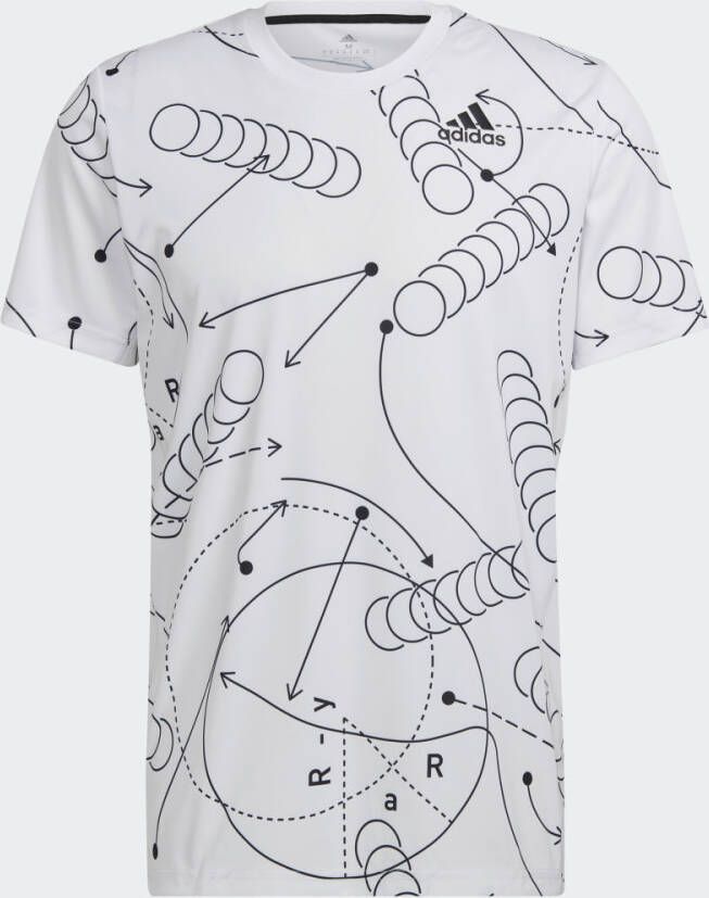 Adidas Performance Club Graphic Tennis T-shirt