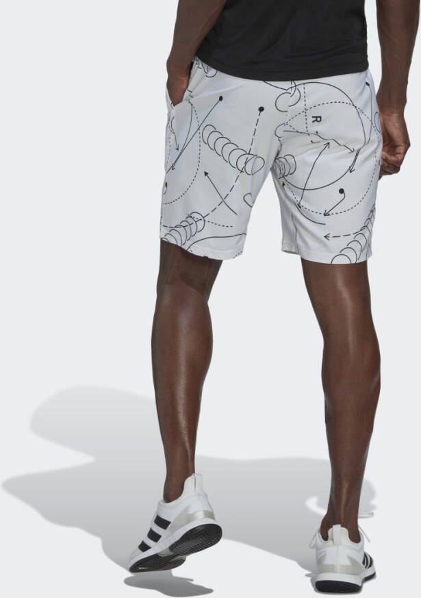 Adidas Performance Club Graphic Tennisshort
