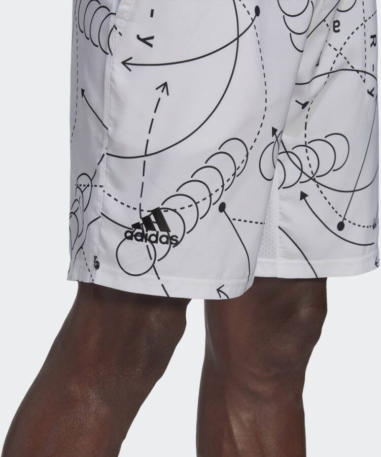 Adidas Performance Club Graphic Tennisshort