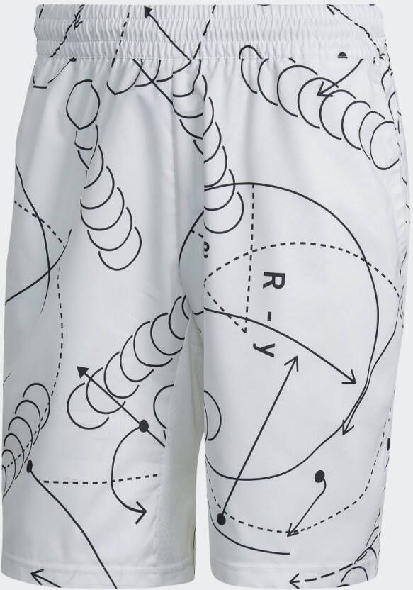 Adidas Performance Club Graphic Tennisshort