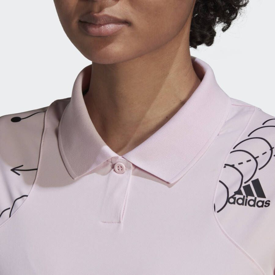Adidas Performance Club Tennis Graphic Poloshirt