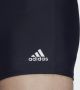 Adidas Performance zwemboxer donkergrijs lichtblauw - Thumbnail 5