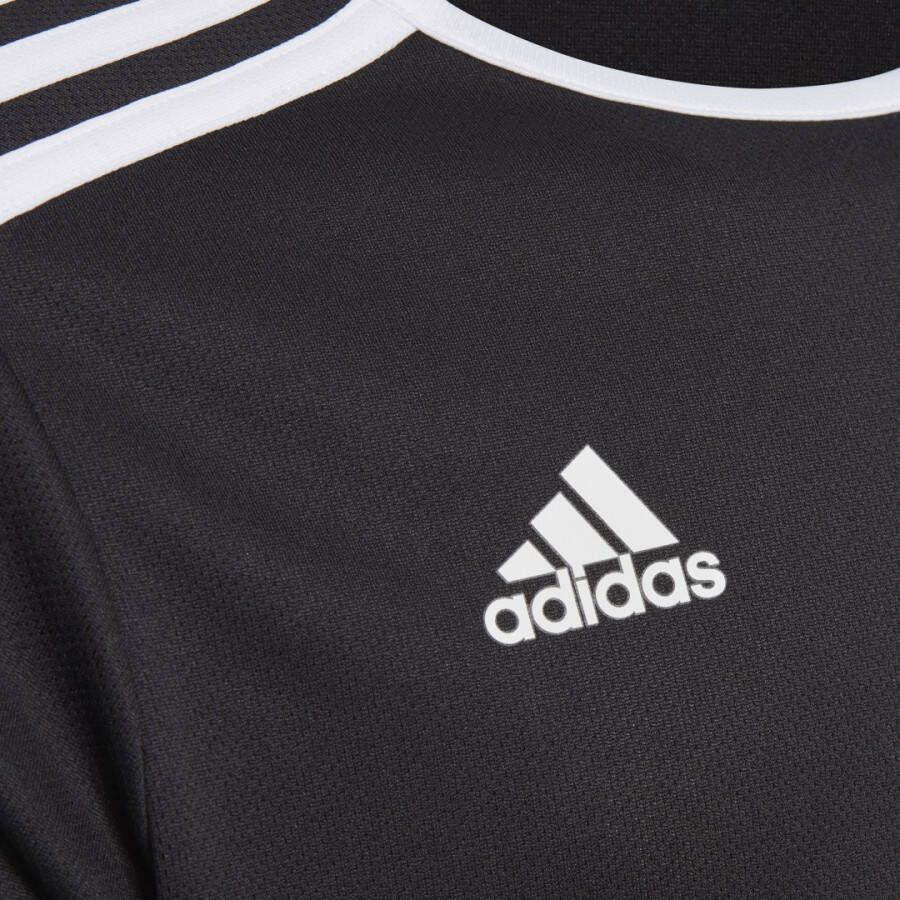 Adidas Perfor ce junior voetbalshirt zwart Sport t-shirt Polyester Ronde hals 116