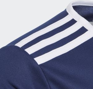 Adidas entrada 18 voetbalshirt blauw kinderen