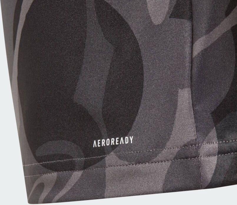 Adidas Performance Essentials AEROREADY Seasonal Print Crop T-shirt Kids