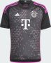 Adidas Perfor ce Junior FC Bayern München 23 24 voetbalshirt uit Sport t-shirt Zwart Polyester V-hals 128 - Thumbnail 2