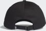 Adidas Klassieke Baseballpet Twill Katoen Unisex Black Unisex - Thumbnail 5