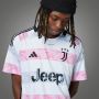 Adidas Juventus Away SS 2023 24 Shirt Roze Heren - Thumbnail 3