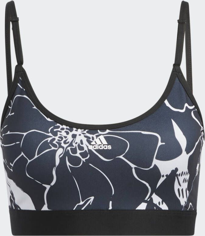 Adidas Performance Light-Support Flower Print Beha
