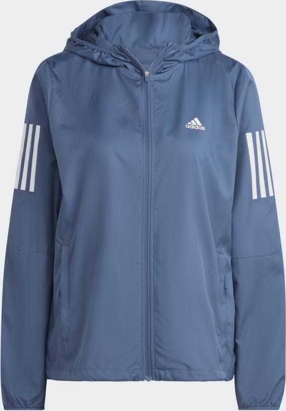 Adidas Performance Own the Run Running Windjack met Capuchon