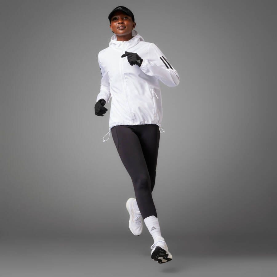 Adidas Performance Own the Run Running Windjack met Capuchon