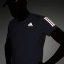 Adidas On The Run Blauw Hardloopshirt Heren - Thumbnail 6