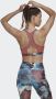 Adidas Performance Powerreact Training Medium-Support Allover Print Beha - Thumbnail 4