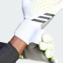 Adidas Predator Edge League Goalkeeper Gloves White Lucid Lemon Black- White Lucid Lemon Black - Thumbnail 4