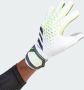 Adidas Predator Edge League Goalkeeper Gloves White Lucid Lemon Black- White Lucid Lemon Black - Thumbnail 5