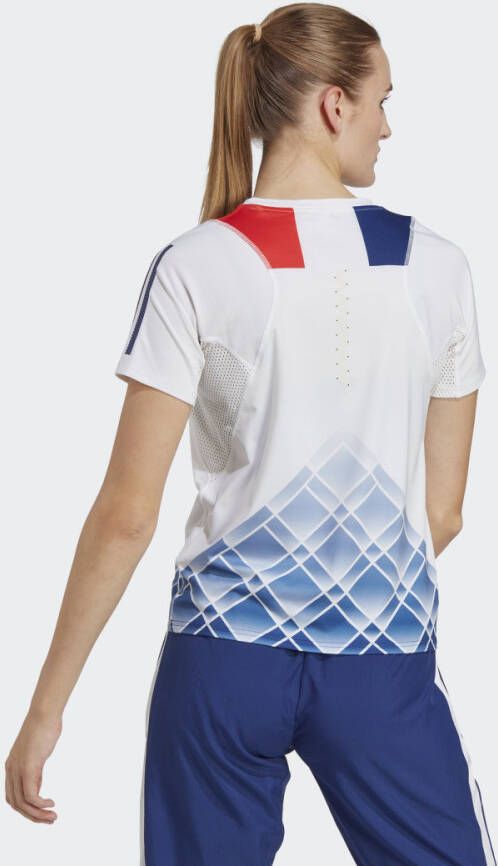 Adidas Performance Run Fast Allover Print T-shirt