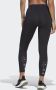 Adidas Dames hoge taille trainingsleggings Black Dames - Thumbnail 4