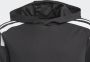 Adidas Perfor ce Junior Squadra 21 voetbalhoodie zwart wit Sportsweater Polyester Capuchon 152 - Thumbnail 4
