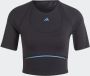 Adidas Performance Tailored HIIT HEAT.RDY Training Crop T-shirt - Thumbnail 4