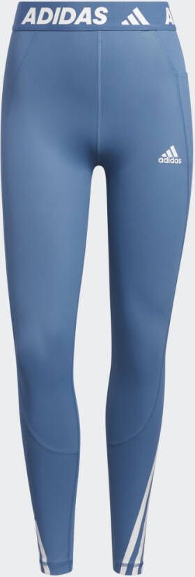Adidas Performance Techfit 3-Stripes Lange Sportlegging