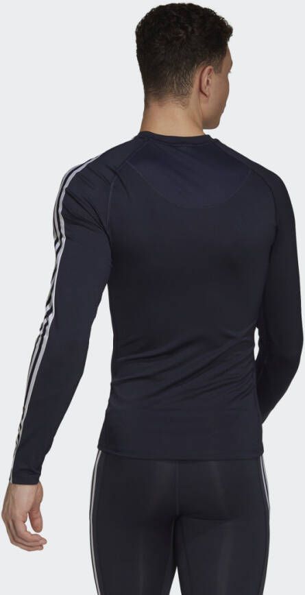 Adidas Performance Techfit 3-Stripes Training Longsleeve