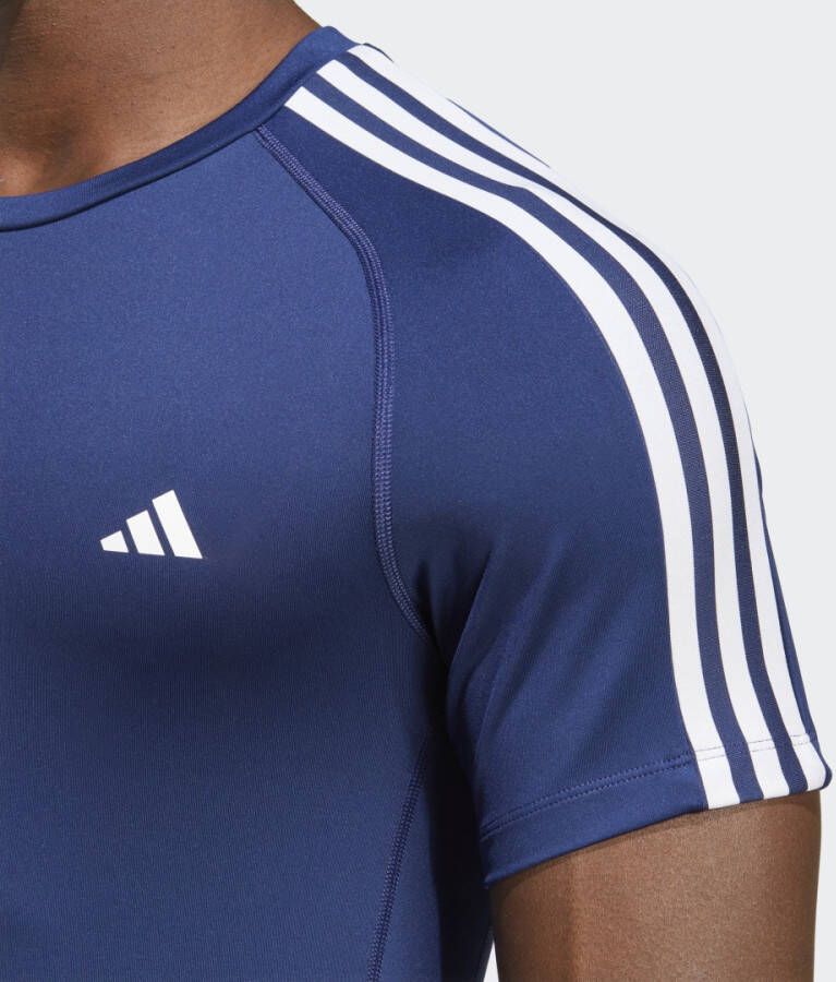 Adidas Performance Techfit 3-Stripes Training T-shirt