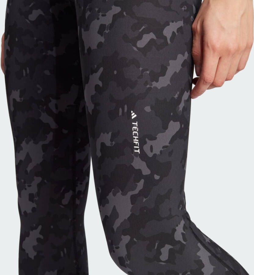 Adidas Performance Techfit Camo 7 8 Legging