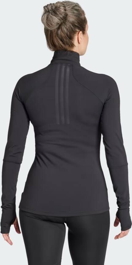 Adidas Performance Techfit COLD.RDY Training Longsleeve met Korte Rits