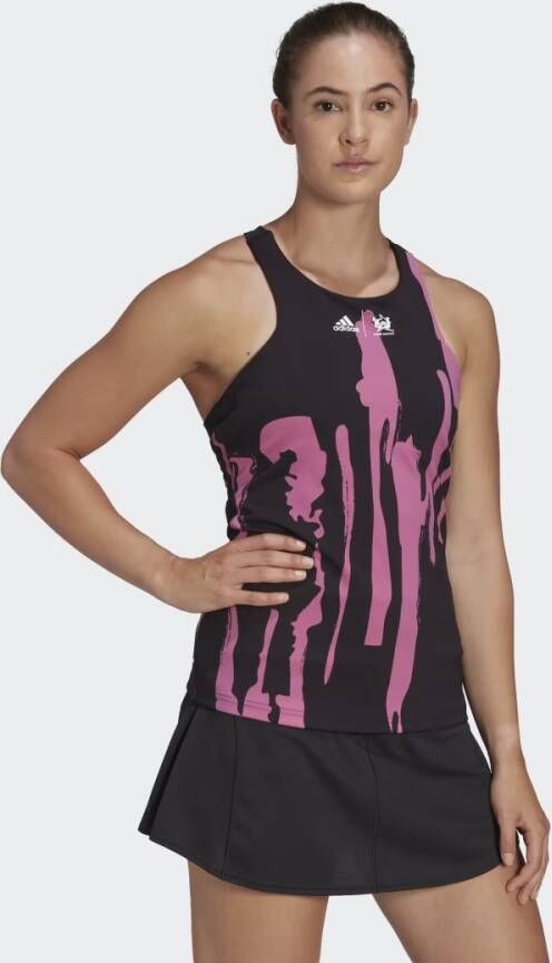 Adidas Performance Thebe Magugu Tennis New York Y-Back Tanktop