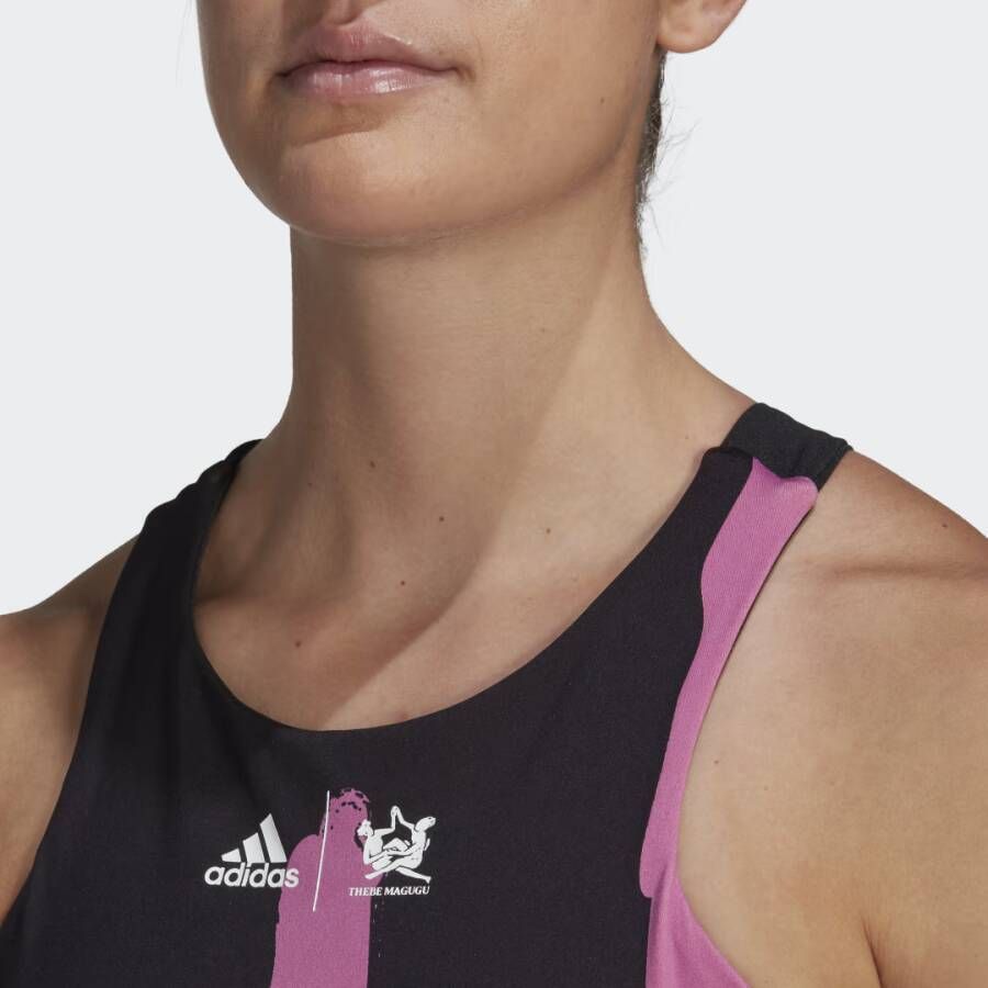 Adidas Performance Thebe Magugu Tennis New York Y-Back Tanktop