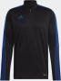 Adidas tiro essentials voetbaltop zwart blauw heren - Thumbnail 2