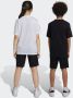 Adidas Sportswear sportshort zwart wit Sportbroek Polyester 128 - Thumbnail 4