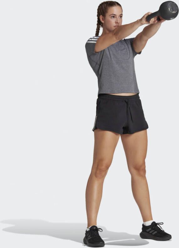 Adidas Performance Train Essentials Train Cotton 3-Stripes Pacer Short