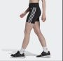 Adidas Originals Dames Essentials 3-Stripes High-Waisted Training Shorts Black Dames - Thumbnail 3
