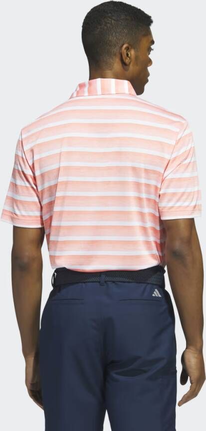Adidas Performance Two-Color Striped Poloshirt