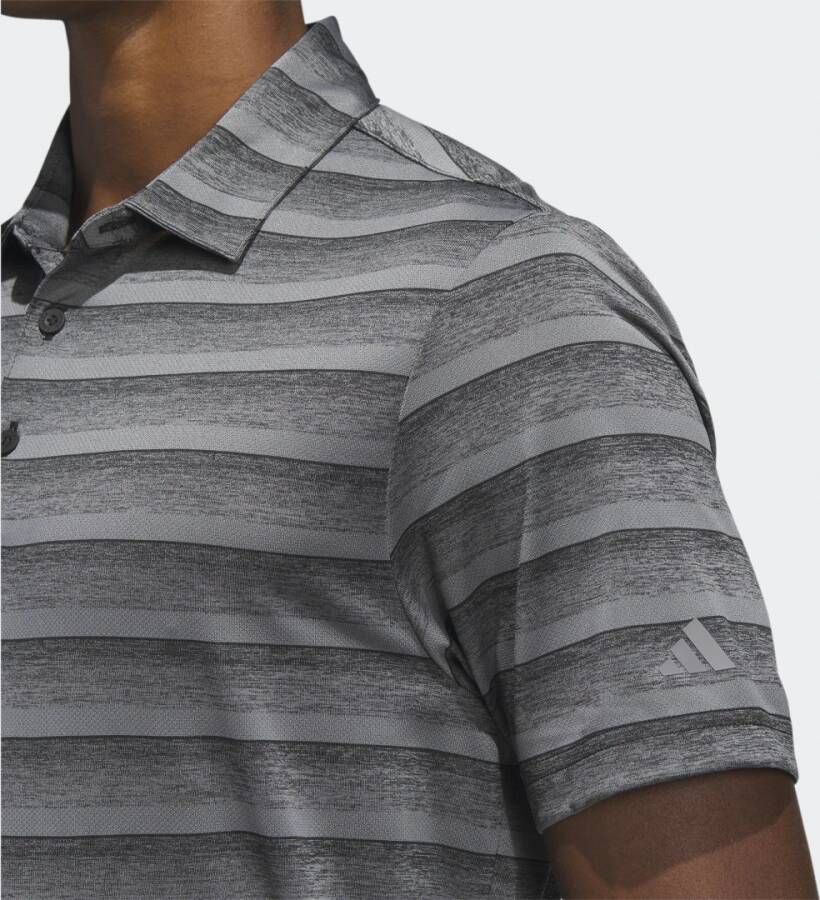 Adidas Performance Two-Color Striped Poloshirt