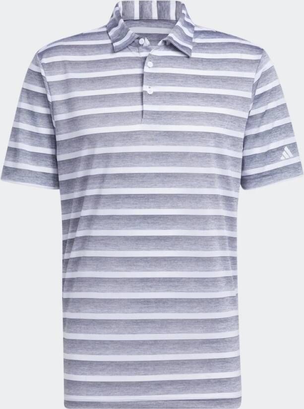Adidas Performance Two-Color Striped Poloshirt