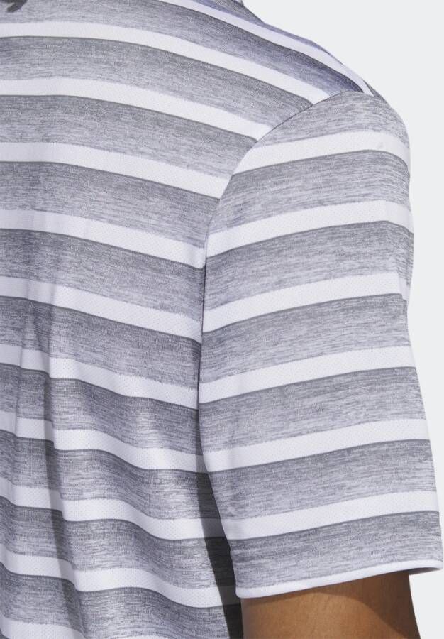Adidas Performance Two-Color Striped Poloshirt