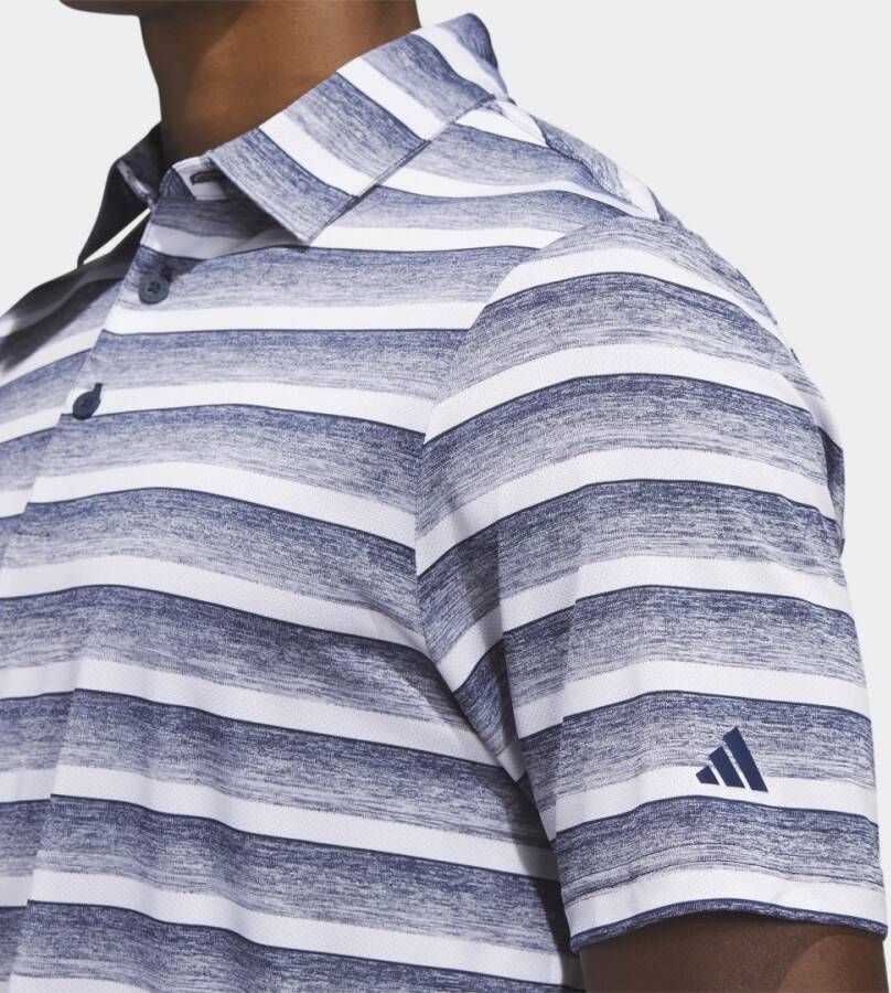 Adidas Performance Two-Color Striped Poloshirt