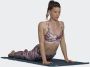 Adidas Performance Yoga Essentials Studio Light-Support Allover Print Beha - Thumbnail 2