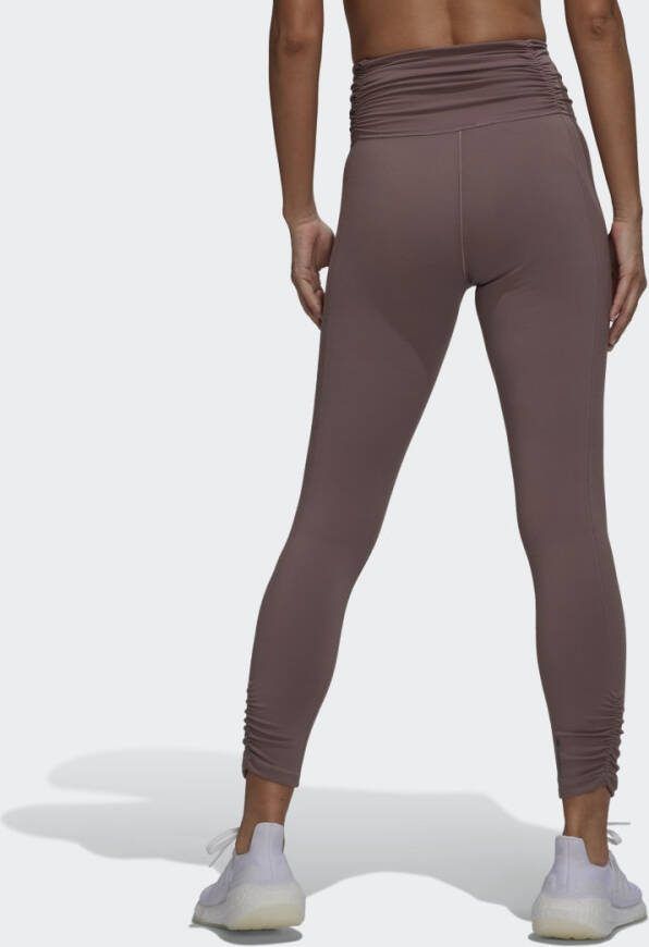 Adidas Performance Yoga Studio Gathered 7 8 Legging